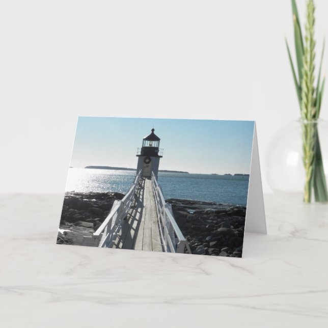 Marshall Point Lighthouse Card (Front)