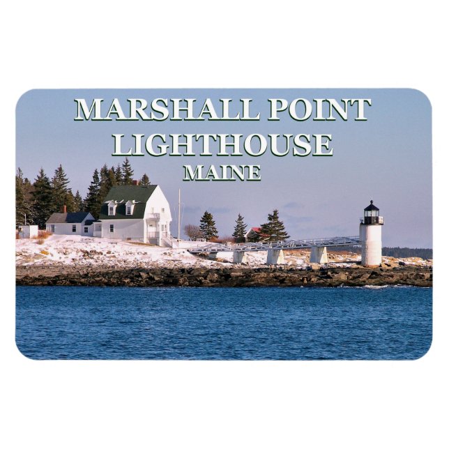 Marshall Point Lighthouse, Maine Flexi Magnet (Horizontal)