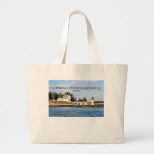 Marshall Point Lighthouse, Maine Jumbo Tote Bag
