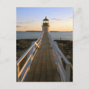 Marshall Point Lighthouse Maine Postcard