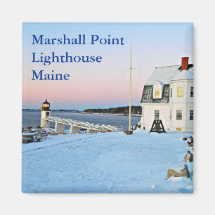 Marshall Point Lighthouse, Port Clyde Maine Magnet