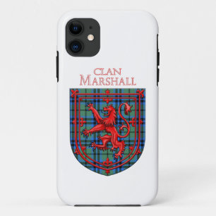 Marshall Tartan Scottish Plaid Lion Rampant iPhone 11 Case