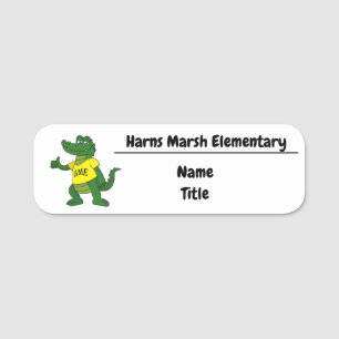 Marshall Thumbs Up Name Tag