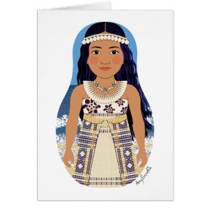 Marshallese Matryoshka Card