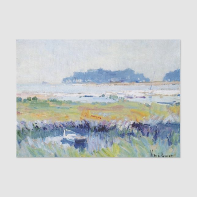Marshes by Matilda Browne Tissue Paper (Front)