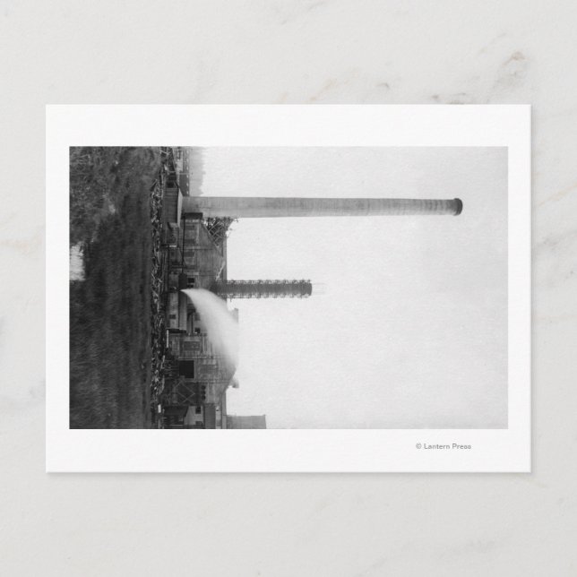 Marshfield, Oregon View of Lumber Mills Postcard (Front)