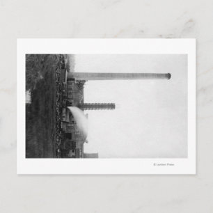 Marshfield, Oregon View of Lumber Mills Postcard