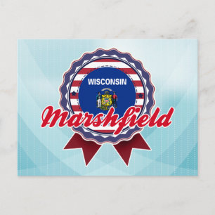 Marshfield, WI Postcard