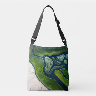 Marshland Elegance Crossbody Bag