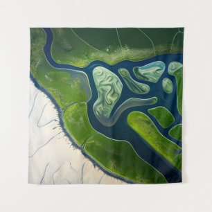 Marshland Elegance Tapestry