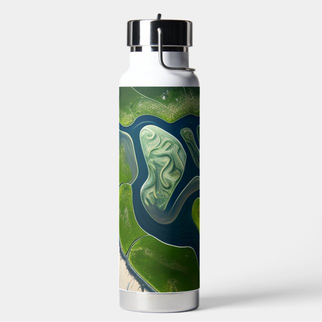 Marshland Elegance Water Bottle (Left)
