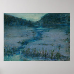 Marshlands at Sundown (ca. 1908) Alice Pike Barney Poster