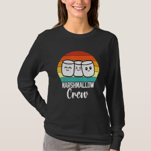 Marshmallow Crew Campfire Roasting Chocolate Smore T-Shirt