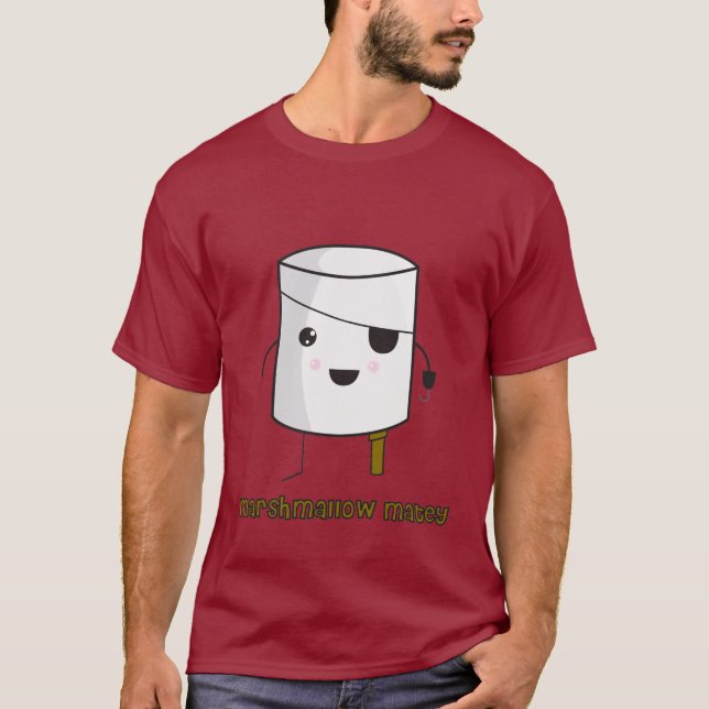 Marshmallow Matey Mens T T-Shirt (Front)
