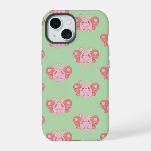 Marshmallow Moth iPhone 15 Case
