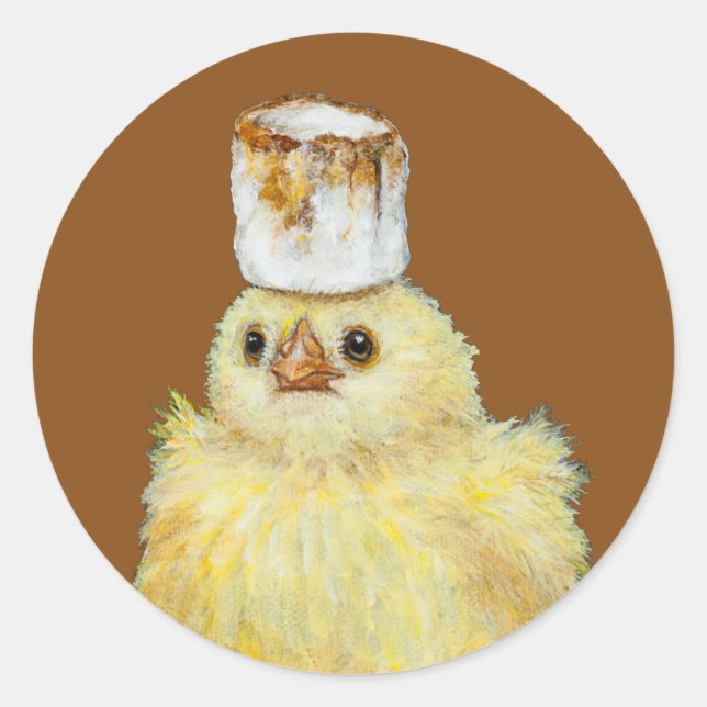 Marshmallow Peep stickers (Front)