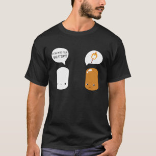 Marshmallow Roaster Smore Camping Smore Station Ca T-Shirt