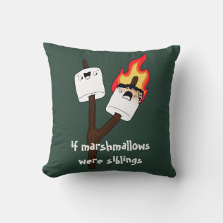 Marshmallow Siblings Cushion