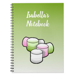 Marshmallow Spiral Photo Notebook
