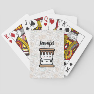 Marshmallow Treats Playing Cards