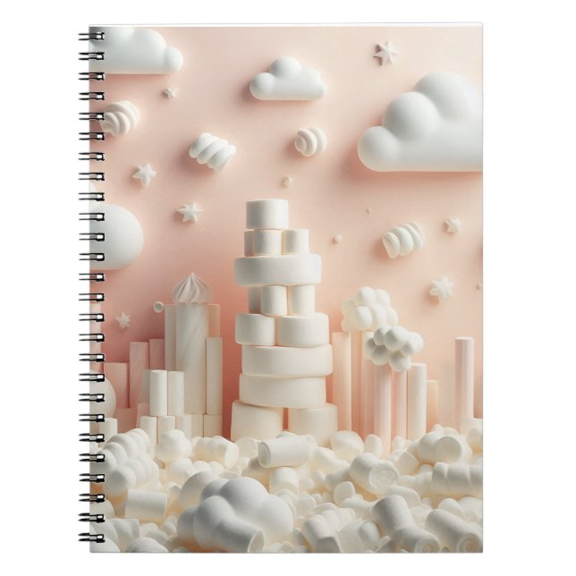marshmallow world notebook (Front)