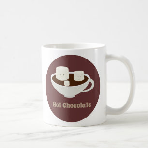 Marshmallows in Hot Chocolate Mug with words
