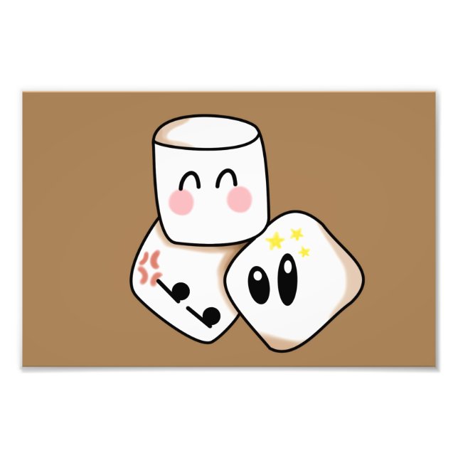 Marshmallows Photo Print (Front)