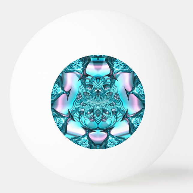 ~ MARSHMALLOWS ~ Pink Blue~  Ping Pong Ball (Front)