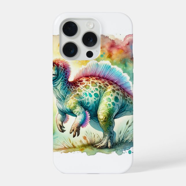 Marshosaurus Dreams 020924AREF124 - Watercolor iPhone Case (Back)