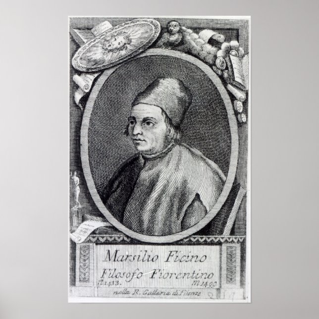 Marsilio Ficino Poster (Front)