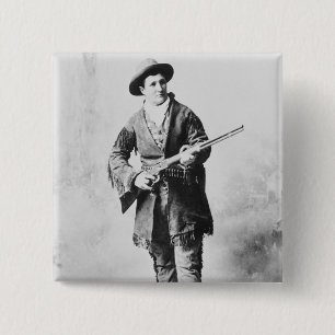 Martha Canary c.1895 15 Cm Square Badge