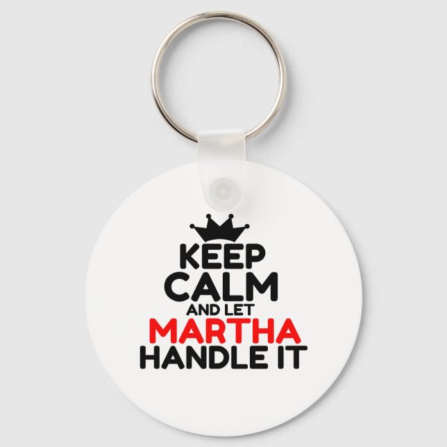 MARTHA KEY RING (Front)