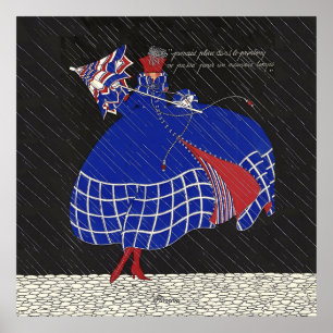 Martha Romme Couture Design “Pluvoise" Poster