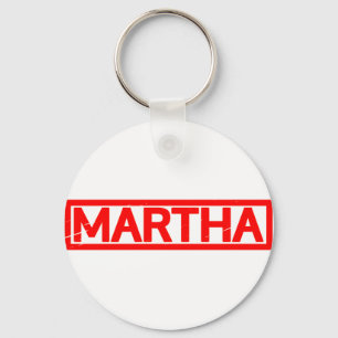 Martha Stamp Key Ring