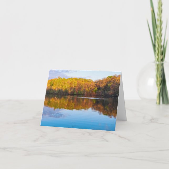 marthaler park pond and woodlands thank you card (Front)