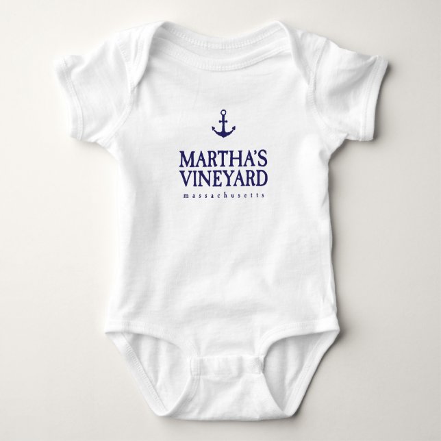 Martha's Vineyard Baby Bodysuit (Front)