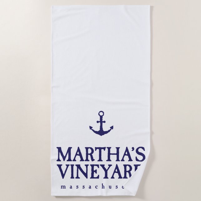 Martha's Vineyard Beach Towel (Front)