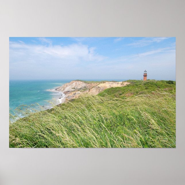 Martha's Vineyard Lighthouse II Poster (Front)