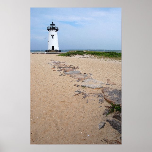 Martha's Vineyard Lighthouse Poster (Front)