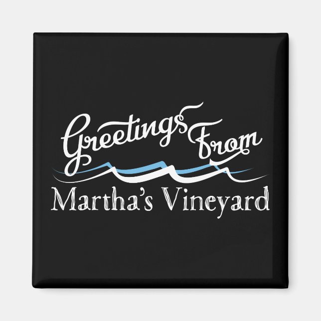 Marthas Vineyard Magnet (Front)