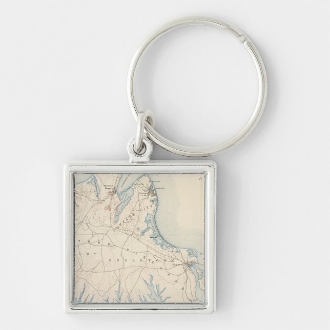 Martha's Vineyard, Massachusetts Key Ring (Front)
