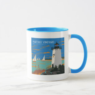 Martha's Vineyard, Massachusetts   Lighthouse Mug