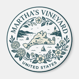 Martha's Vineyard Massachusetts Magnet