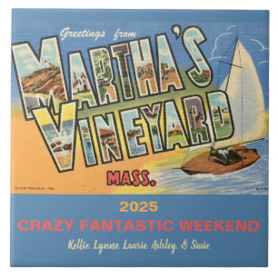 Martha's Vineyard Memory Ceramic Tile