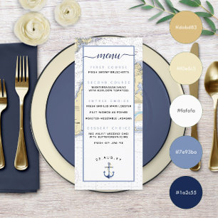 Martha's Vineyard ⚓ Nautical Wedding Menu