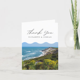 Martha's Vineyard Photo Blank Thank You Card