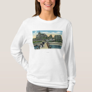 Martha's Vineyard, Pier View of the Wesley House T-Shirt