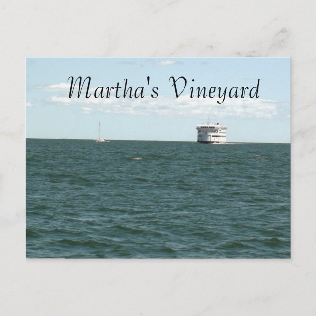 Martha's Vineyard Postcard (Front)