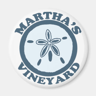 Martha's Vineyard "Sand Dollar" Design. Magnet