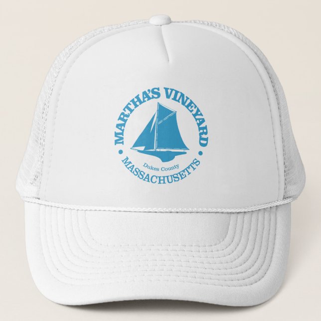 Martha's Vineyard (sloop) Trucker Hat (Front)